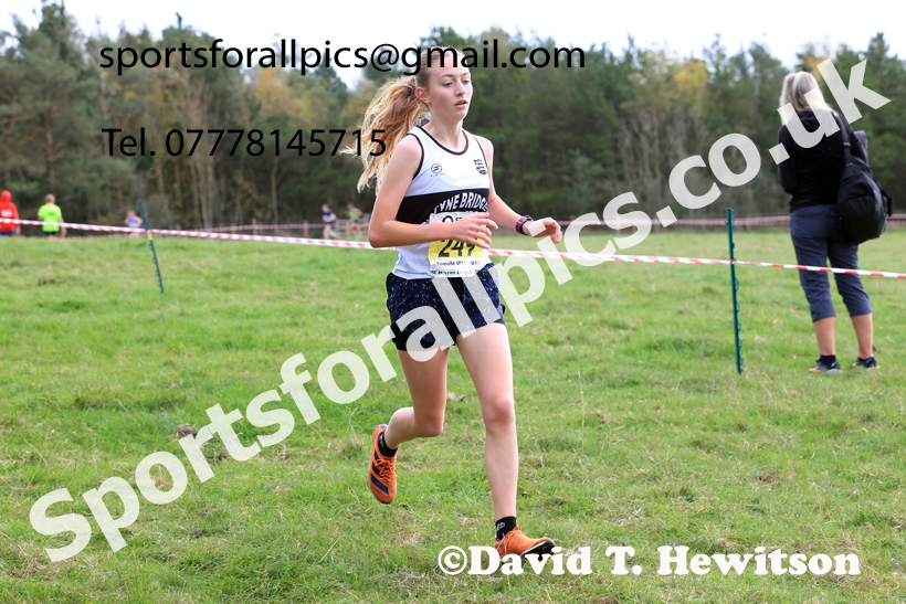 Womens Under-17s 2025 Start Fitness NEHL, Druridge Bay, Northumberland. Photo: David T. Hewitson/Sports for All Pics